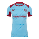 Camisa Feyenoord III 25/26 - Torcedor Castore Feminina - Azul e vermelha