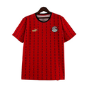 Camisa Seleção Egito I 23/24 - Torcedor Puma Masculina - Vermelha com detalhes e
