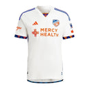 Camisa FC Cincinnati II 24/25 - Torcedor Adidas Masculina - Branca com detalhes