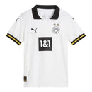 Camisa Borussia Dortmund III 24/25 - Torcedor Puma Masculina - Branca com detalh