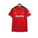 Camisa Wolverhampton II 23/24 - Torcedor Castore Masculina - Vermelha com detalh