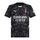 Camisa AC Milan Goleiro 24/25 - Torcedor Puma Masculina - Preta com detalhes em