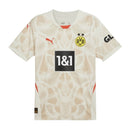 Camisa Borussia Dortmund Goleiro II 24/25 - Torcedor Puma Masculina - Bege com d