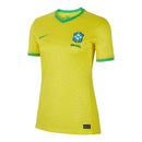 Camisa Seleção Brasileira I 23/24 - Torcedor Nike Feminina - Amarela com detalhe