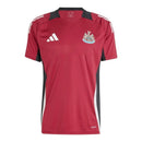 Camisa Newcastle Treino 24/25 - Torcedor Adidas Masculina - Vermelha com detalhe