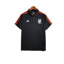 Camisa Tigres do México24/25 polo - Torcedor Adidas Masculina - Preta com listra