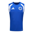 Camisa regata Cruzeiro Treino 26/27 - Torcedor Adidas Masculina - Azul