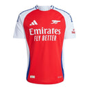 Camisa Arsenal I 24/25 - Torcedor Adidas Masculina - Branca com detalhes em azul