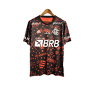 Camisa Flamengo III 23/24 Torcedor Masculina - Preto com detalhes em branco e ve