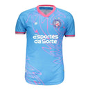 Camisa Bahia Goleiro 24/25 - Torcedor Esquadrão Masculina - Azul com detalhes em