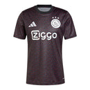 Camisa Ajax Pré-jogo 24/25 - Torcedor Adidas Masculina - Preta com detalhes em v