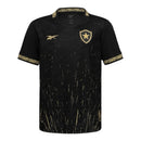 Camisa Botafogo II 24/25 - Torcedor Reebok Masculina - Preta com detalhes em ama