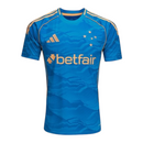 Camisa Cruzeiro III 25/26 - Torcedor Adidas Masculina - Azul com detalhes em dou
