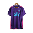 Camisa Charlotte FC II 23/24 - Torcedor Adidas Masculina - Roxa com detalhes em