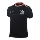Camisa Corinthians Treino 26/27 - Torcedor Nike Masculina - Preta com detalhes e