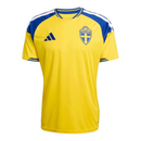 Camisa Seleção Suécia I 26/27 - Torcedor Adidas Masculina - Amarela com detalhes