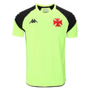 Camisa Vasco da Gama Treino 24/25 - Torcedor Kappa Masculina - Amarela fluoresce